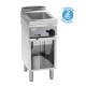 Tecnoinox - Bain-marie GN1/1 gaz sur placard ouvert - Gamme 700 - BM4FG7