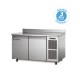 Coldline - Table réfrigérée positive MASTER - Profondeur 700 - Groupe logé - 2 portes - 260 litres