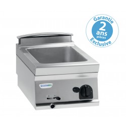 Tecnoinox - Bain-marie GN1/1 gaz à poser - Gamme 700 - BM4G7