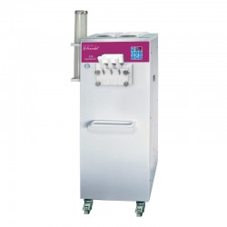 Furnotel - Machine à glace SOFT - SÉRIE SOFTGEL - Débits intensifs - 3 Becs - 3 Parfums - 27 litres / heure - SOFT336A