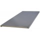 Unifrigor - Plan de travail inox pour arrière-bars groupe logé - 2 petites portes - Sans dosseret - Longueur 1240 mm - 119430