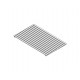 Tecnoinox - Demi grille spéciale poissons pour charcoal double - Gamme 900 - Module 400 - 399510