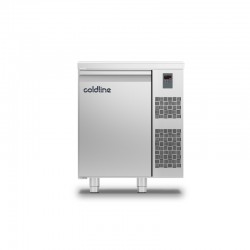 Coldline - Table réfrigérée négative MASTER avec plan de travail - Sans groupe - 1 porte - Prof 700 GN 1/1 - TP091BR