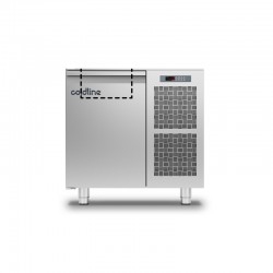 Coldline - Saladette GN1/1 positive sans plan de travail - Groupe logé - 1 porte - 120 litres - TS091MD-2