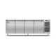 Coldline - Saladette GN1/1 positive avec plan de travail standard - Groupe logé - 4 portes - 599 litres - TP211MD-2