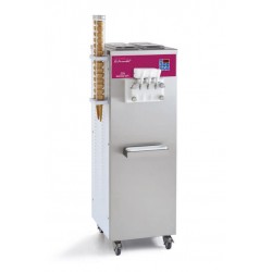 Furnotel - Machine SOFT - Série SOFTGEL - 3 Becs - 3 Parfums - Alimentation par pompe - Machine verticale - SOFT400P