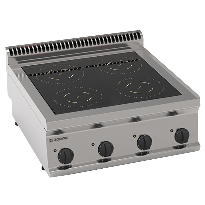 Tecnoinox - Plaque de cuisson électrique à induction - 4 plaques 