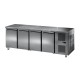 Furnotel - Table réfrigérée inox positive - 4 portes - 413 litres - GN4101T