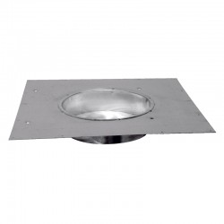 Platine virole diamètre 400 mm pour tourelles TH/TV 40, 45 et 50 - PV400