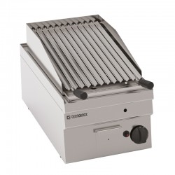 Tecnoinox - Grill charcoal simple gaz - Gamme 600 - GR35GG6