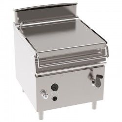 Tecnoinox - Sauteuse basculante gaz - Cuve en Inox AISI 304 - 50 litres - Gamme 700 - BS80IG7