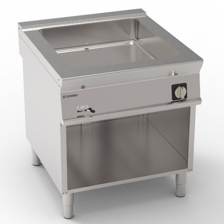 Tecnoinox - Bain-marie électrique simple sur placard ouvert - Gamme 900 - BM4FE9