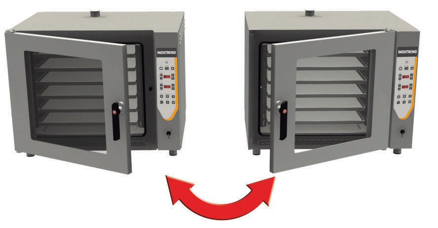 Porte réversible, même sur site, après installation